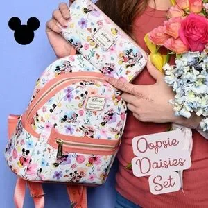 Disney | Bags | Nwt Floral Pastel Disney 0th Anniversary 